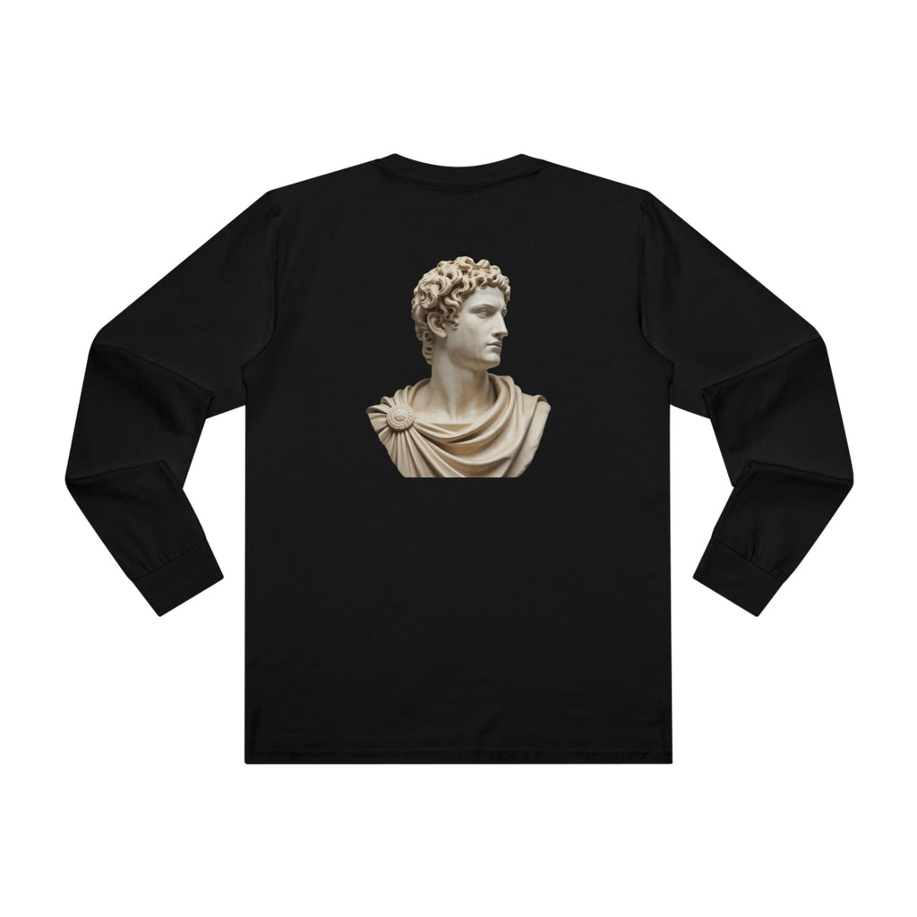 Long Sleeve Tee — Sculpture Bust Graphic