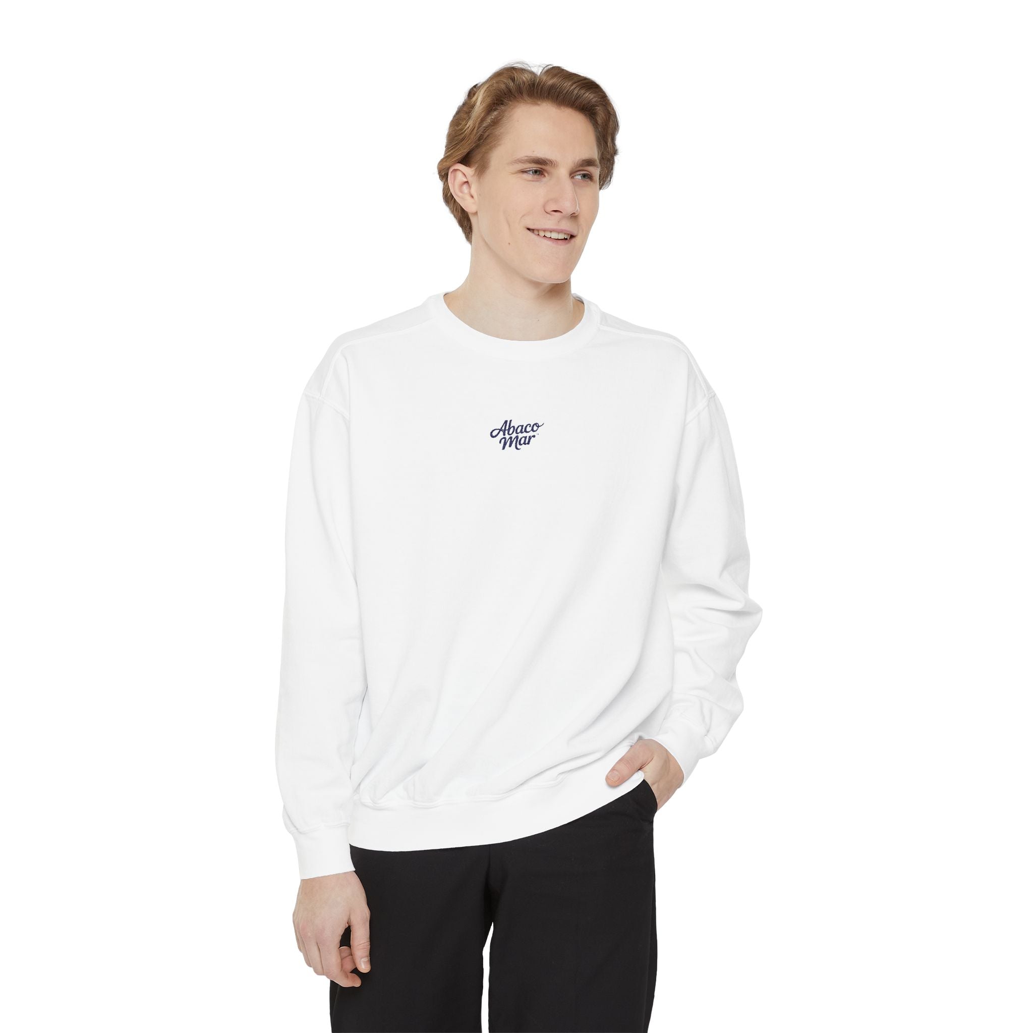 Embroidered Crewneck Sweatshirt