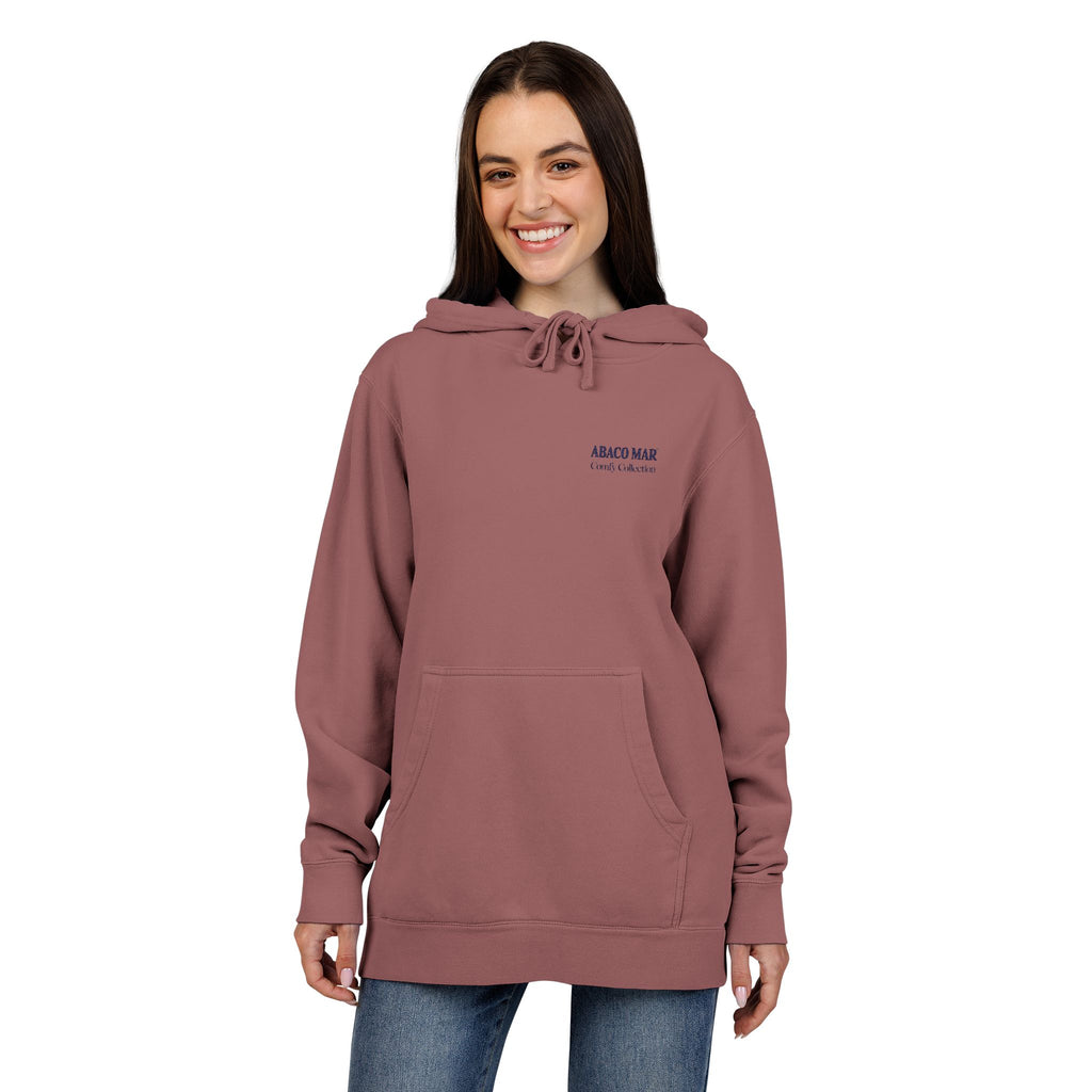 Comfy Collection Emb. Hoodie (worn look)