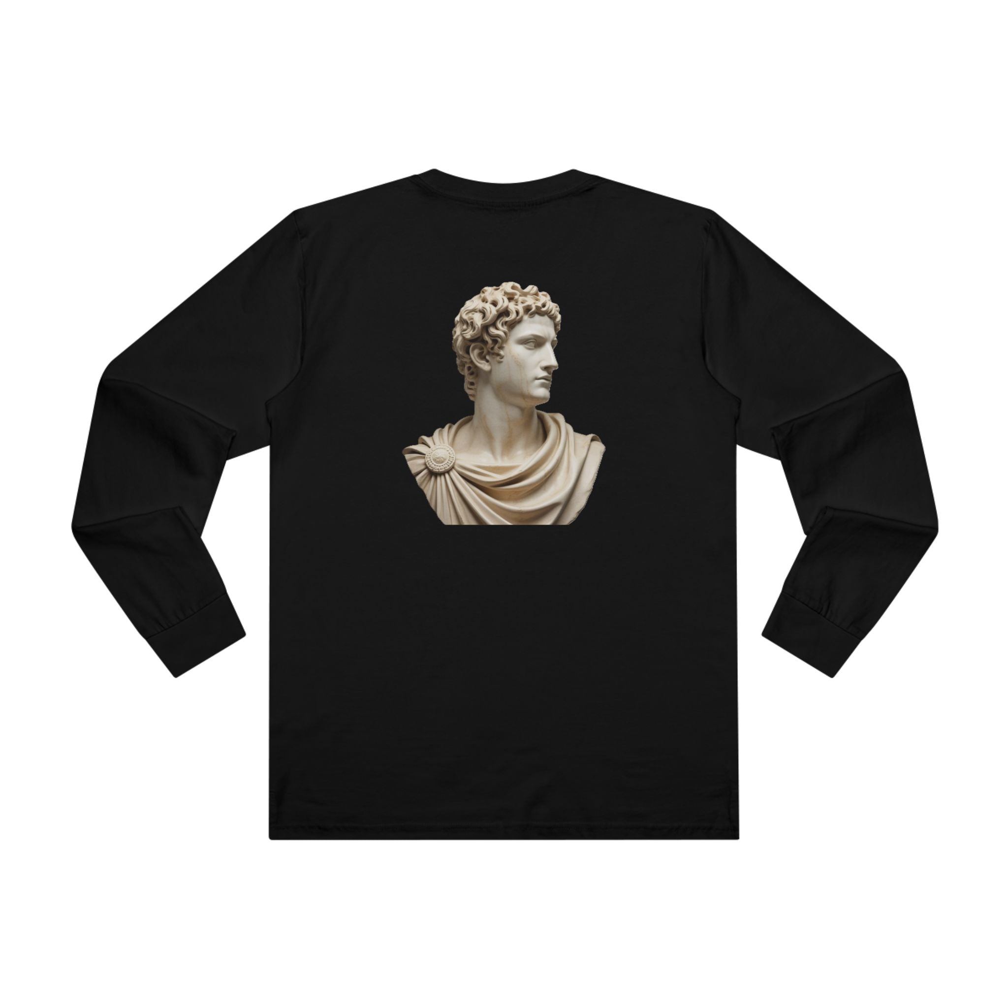 Long Sleeve Tee — Sculpture Bust Graphic