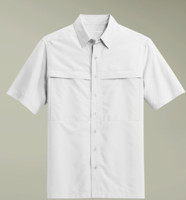 Abaco Mar Embroidered UV Short-Sleeve Fishing Shirt