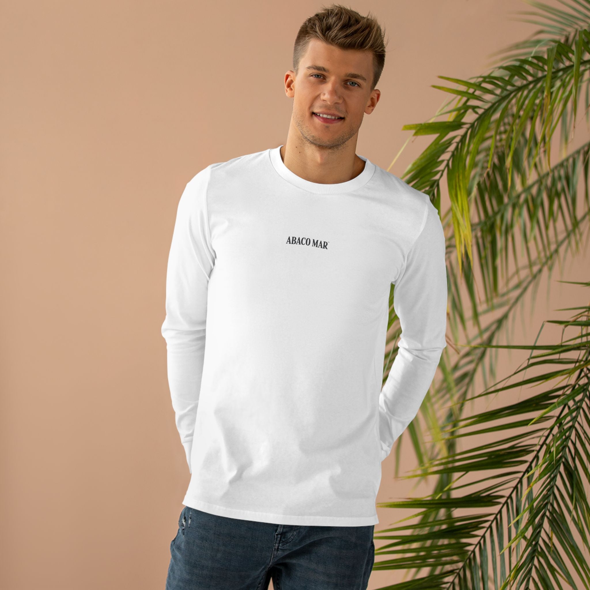 Long Sleeve Tee — Sculpture Bust Graphic