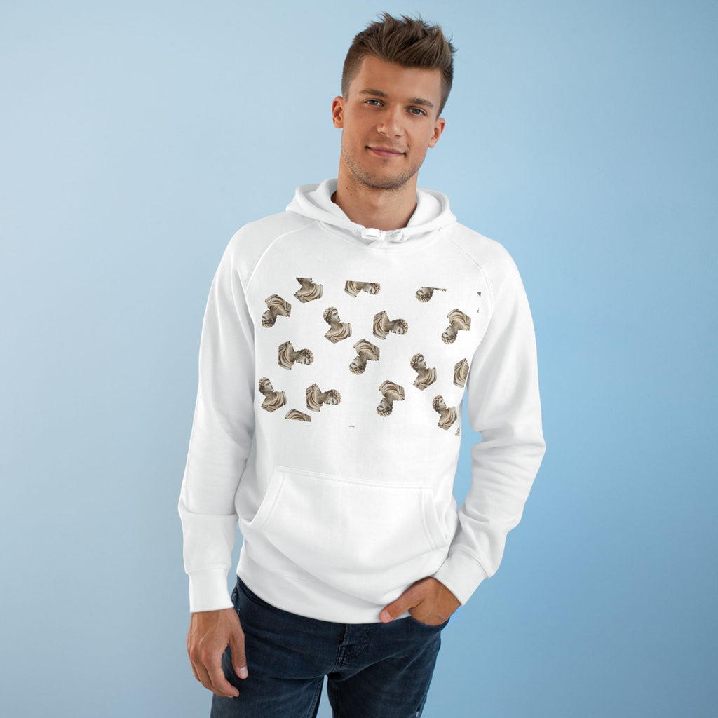 Sculpture Logo Collage Hoodie